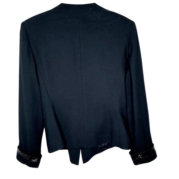 Vintage‎ Nolan Miller Wool bead and sequine dress blazer - Picture 2 of 15